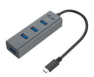 Hub USB I-TEC USB-C Thunderbolt 4x USB 3.0 Metal HUB 28cm